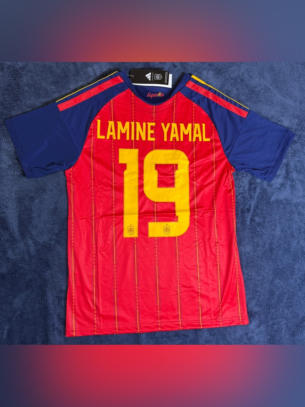 Spain National Team World Cup 2026 Men’s Jersey # NWT# Yamal 19 # Slim Fit